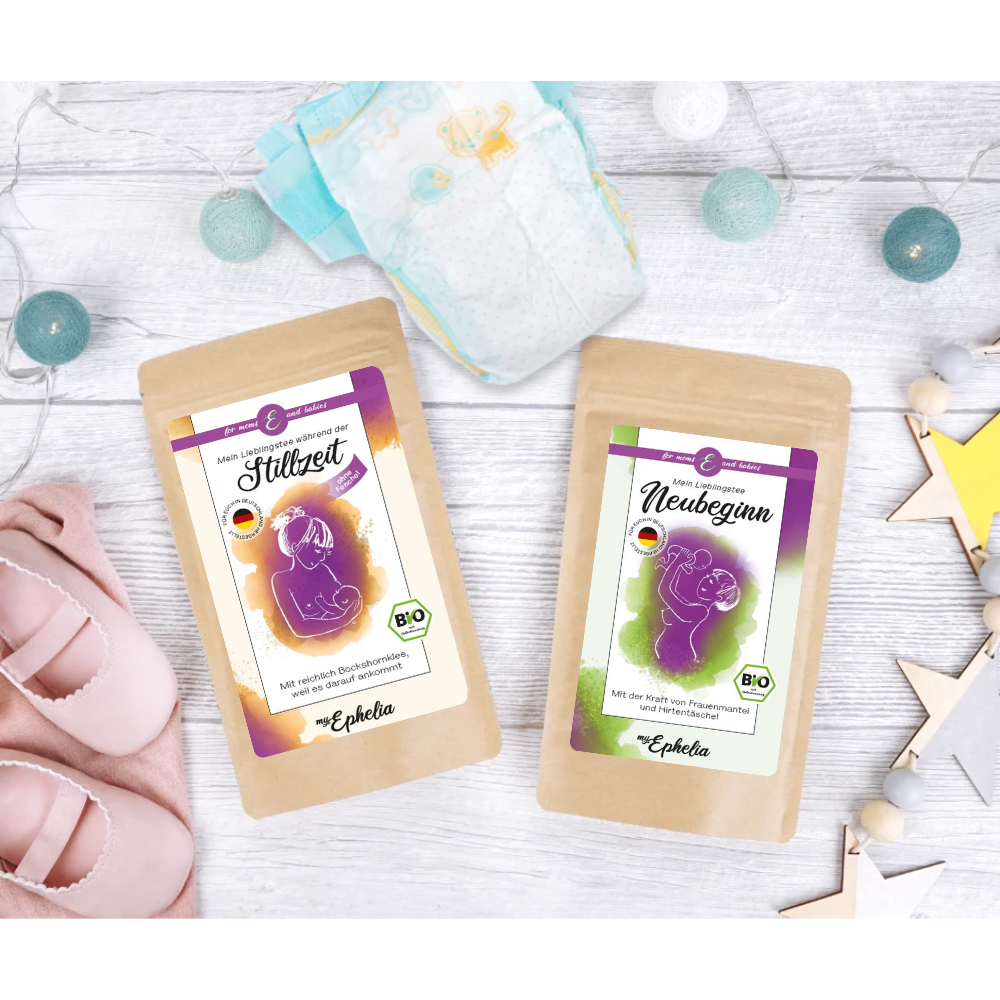 myEphelia - Rückbildungstee Hebammentee fürs Wochenbett - Geschenk zur Geburt - Babyparty