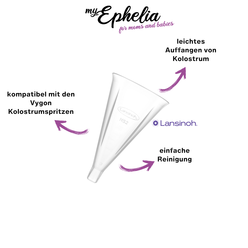 myEphelia Kolostrum Trichter- Lansinoh