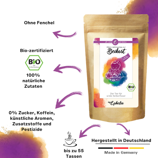 Beikostee - Babytee ohne Fenchel - myEphelia - Hebammentee