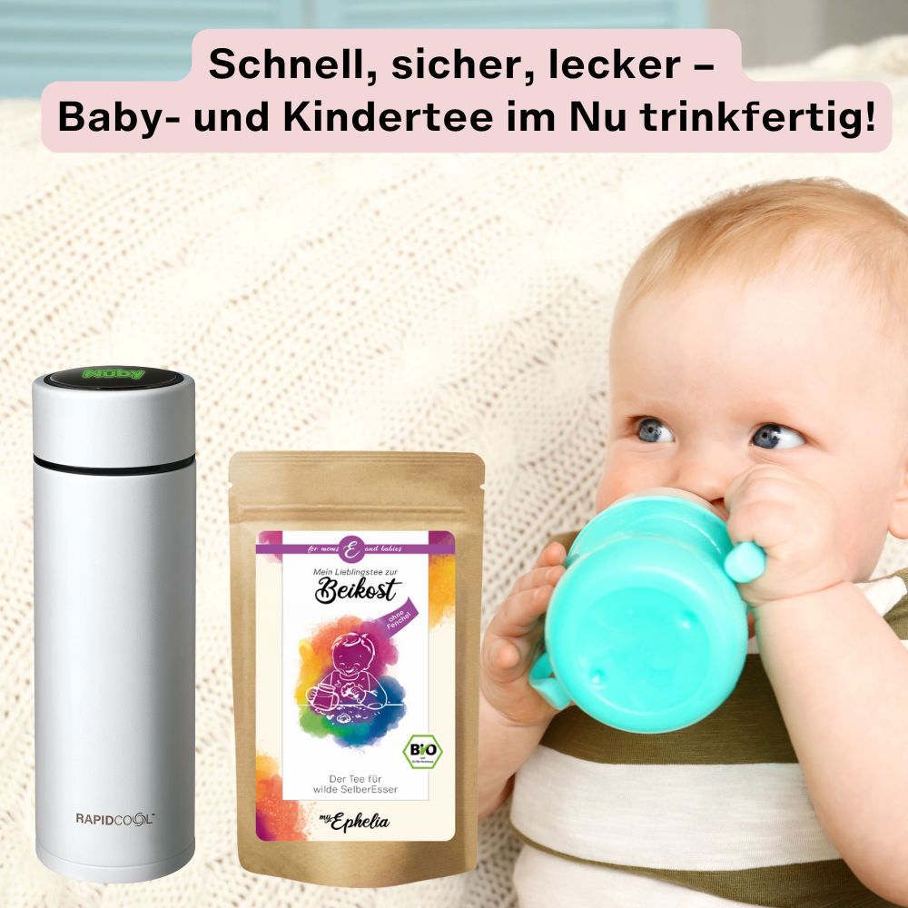 myEphelia nuby rapidcool - Babytee ohne Fenchel - Beikost Baby led Weaning