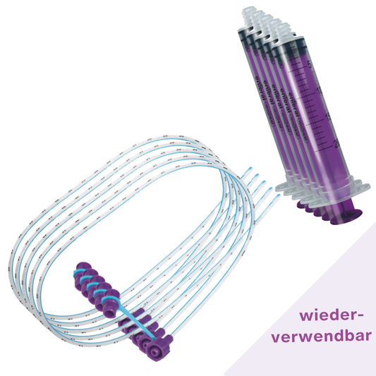 Ernährungssonde zum Zufüttern von Muttermilch | 5er Set | ENFit