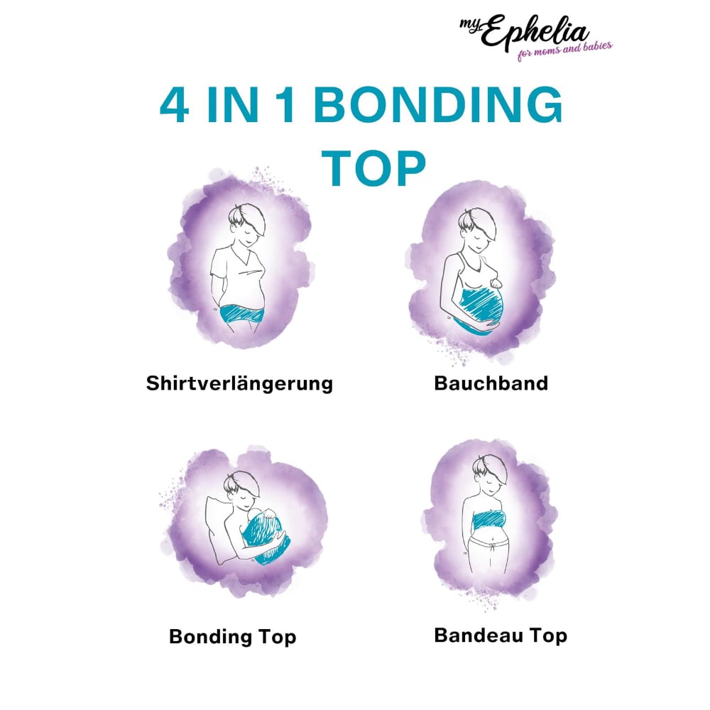 4-in-1 Bonding Top | Bauchband | Shirtverlängerung | Bandeau Top