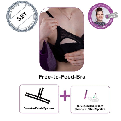 SET | Free-to-Feed Bra + Free-to-Feed System + Supplementary Feeding Set