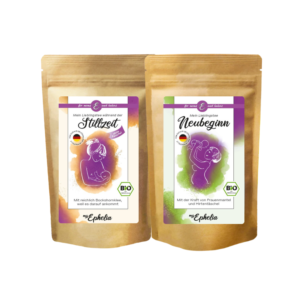 myEphelia - Rückbildungstee Hebammentee fürs Wochenbett - Geschenk zur Geburt - Babyparty