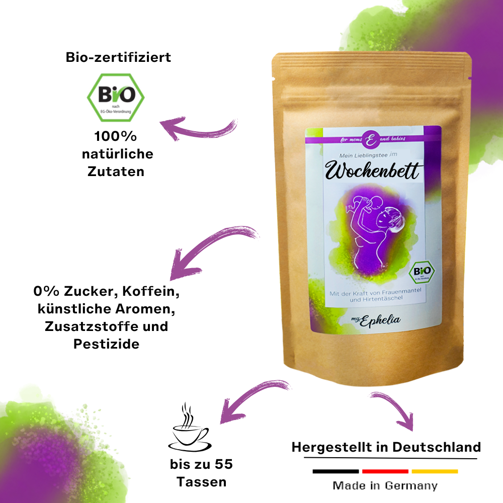 myEphelia Rückbildungstee - Wochenbetttee - Hirtentäschel