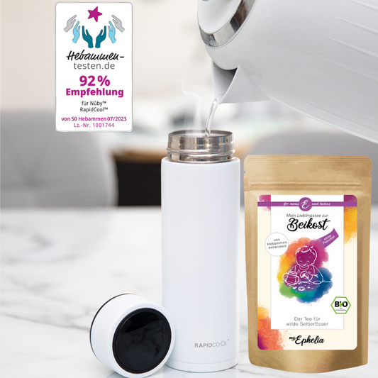 myEphelia nuby Rapidcool Babytee  schnell abkühlen