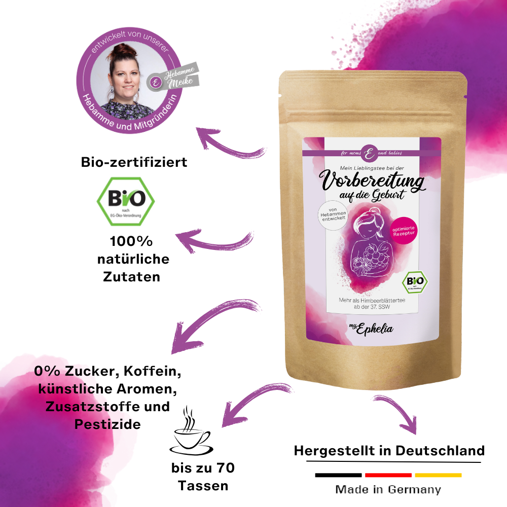 Mein Lieblingstee bei der Vorbereitung auf die Geburt